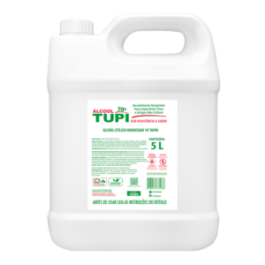 Álcool Líquido  70° INPM TUPI – 5L