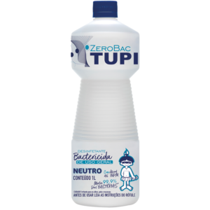 Álcool líquido TUPI ZEROBAC Neutro – 1L