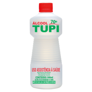 Álcool Líquido 70° INPM TUPI – 500ml